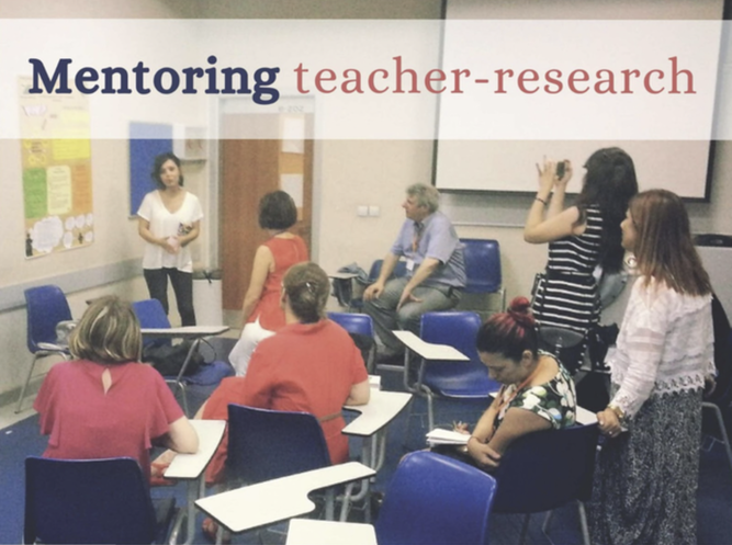 A group of Mentors Mentoring Teacher Research